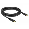 Cavo USB DeLOCK 83325 USB 2.0 3 m USB-C nero