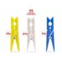 Beper C206UTI004 mollette per bucato in plastica (40 pz.)