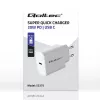 QOLTEC Super Quick caricabatterie PD 20W USB-C (5V/12V) – caricabatterie rapido portatile
