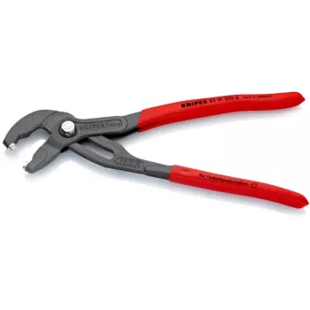 Pinza per fascette a molla Knipex lunghezza totale 250 mm apertura max. 70 mm 25 regolazioni