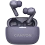 Canyon CNS-TWS10PL Cuffie e headset True Wireless Stereo (TWS) In-Ear per chiamate/musica/sport/quotidiano USB Type-C Bluetooth Viola (CNS-TWS10PL)