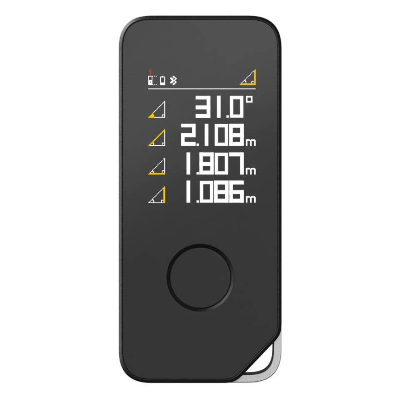 Distanziometro laser Smart Laser Measure Pro HOTO H-D50, Bluetooth, 50 m