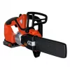 Black & Decker GKC1820L20 motosega a batteria, nera/arancione
