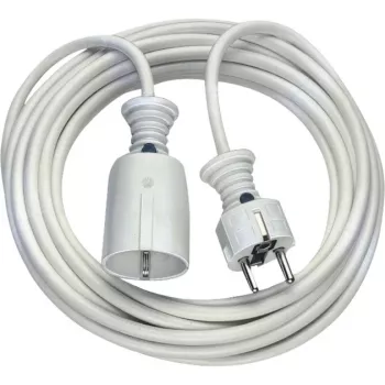 Brennenstuhl 1168430 prolunga Schuko, 3 m, bianca, per interni