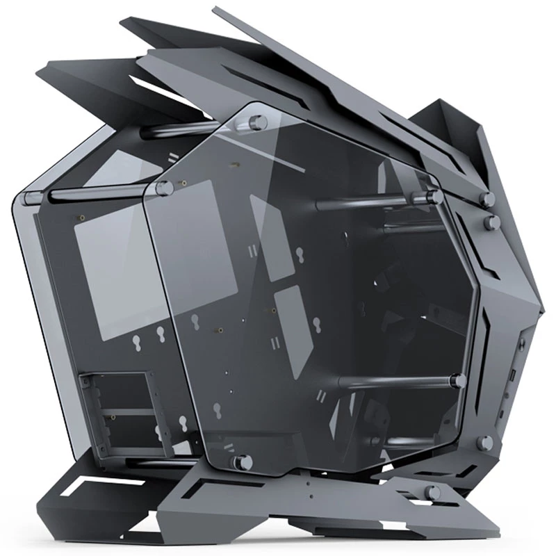 Jonsbo MOD3 Mini micro-ATX tower showcase vetro temperato - grigio - tower
