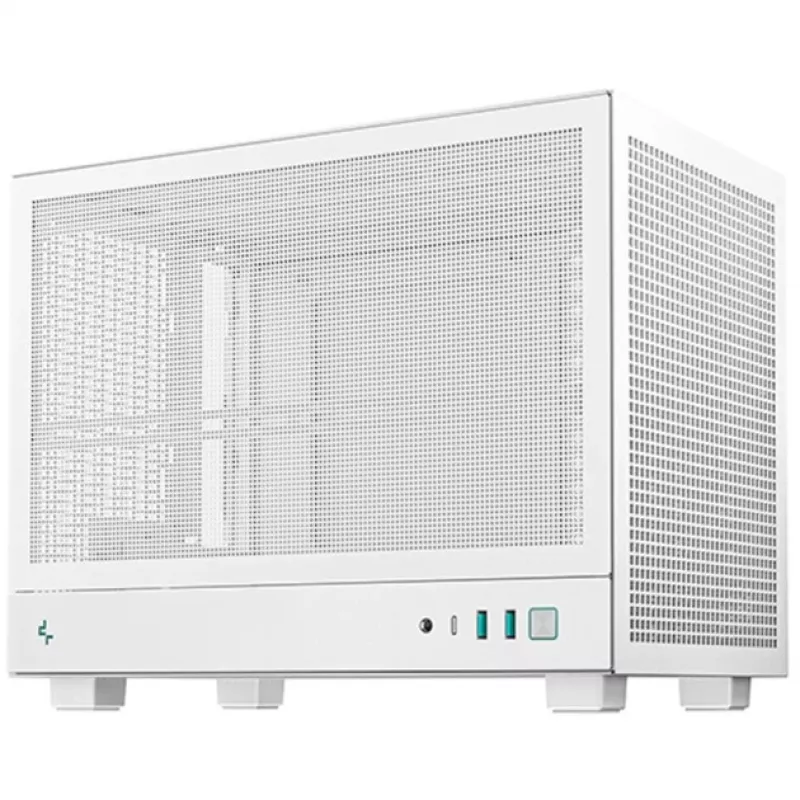 Case per computer DeepCool CH160 MESH WH, ATX, bianco