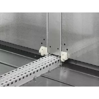 Pannello per rack Rittal 4590.700, acciaio, superficie argentata, in un pezzo
