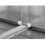 Pannello per rack Rittal 4590.700, acciaio, superficie argentata, in un pezzo