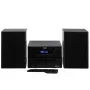 Mini sistema stereo Hi-Fi Adler AD 1917 — Bluetooth V5.3, CD/USB/MP3, 2×25 W RMS, sintonizzatore FM, equalizzatore a 4 bande, AUX, nero