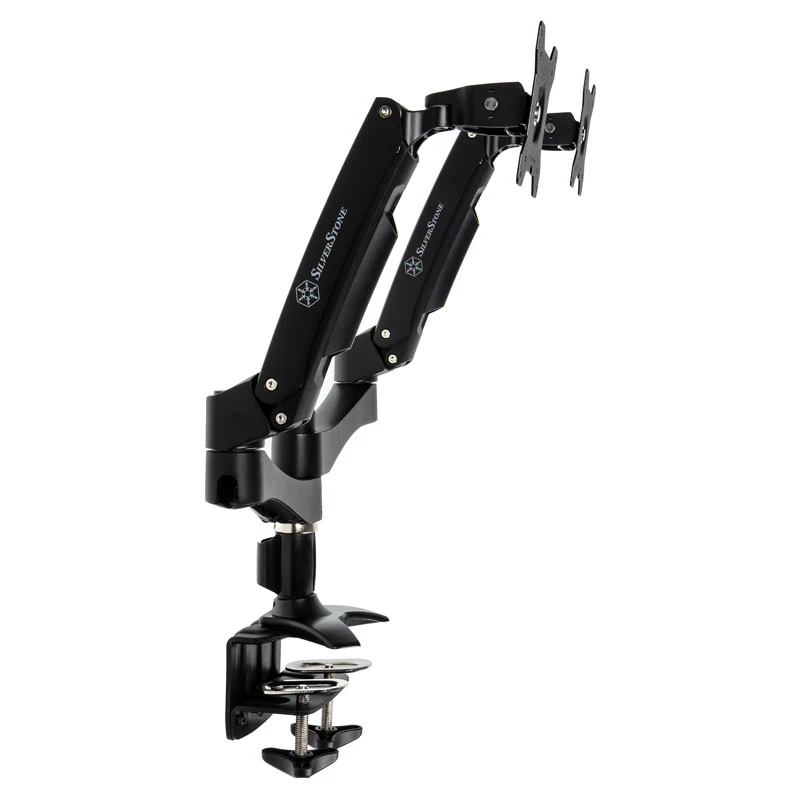 Supporto doppio monitor SilverStone SST-ARM22BC - nero