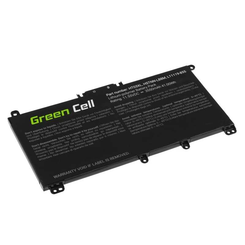 Batteria per laptop Green Cell GC-HP163 HT03XL 11,4 V 3400 mAh HP Mobilit