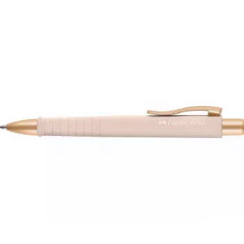 Penna a sfera con clip e meccanismo a scomparsa Faber-Castell 241187 blu rosa