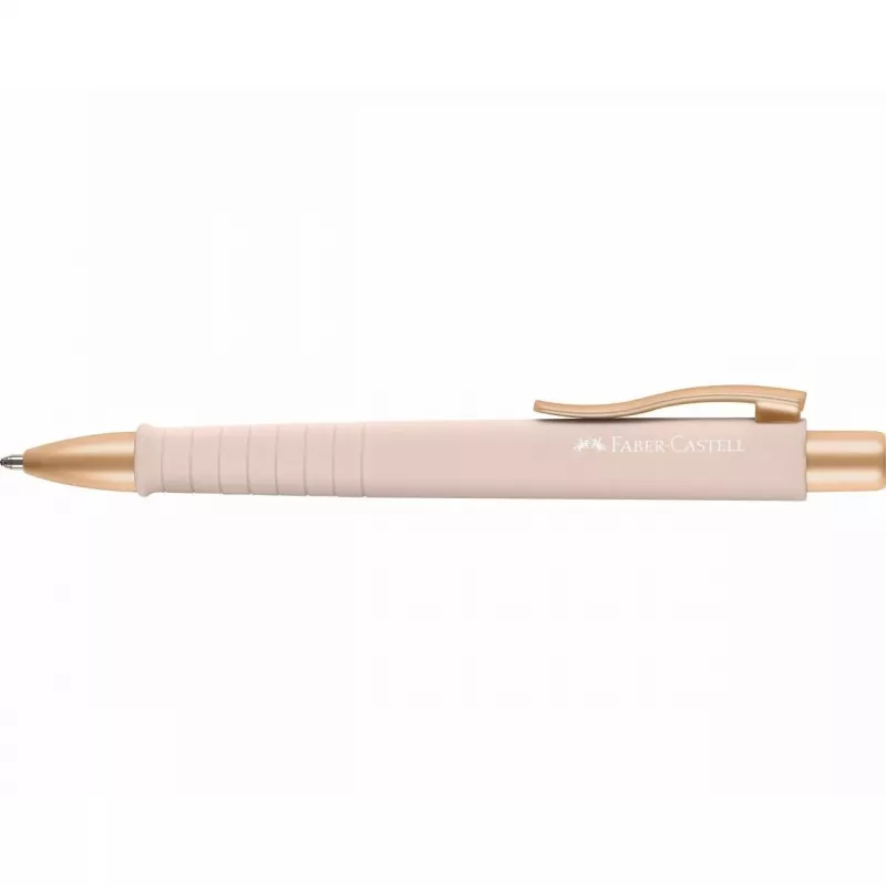Penna a sfera con clip e meccanismo a scomparsa Faber-Castell 241187 blu rosa