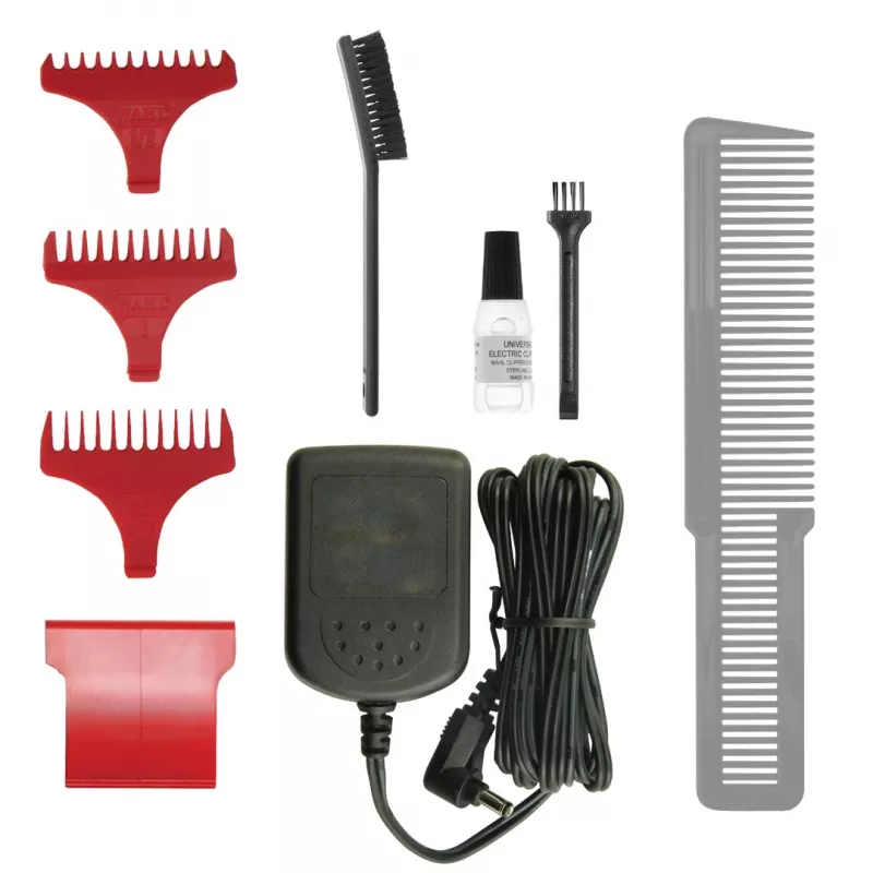 Wahl Cordless Detailer Li bordeaux, argento litio-ione (Li-Ion)