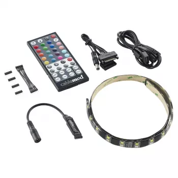 Striscia LED CableMod CM-LED-60-D60RGBW-RK bianco RGB 60 cm