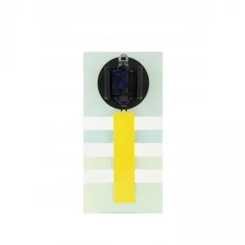 NeXtime orologio da parete 2855gn Bold Stripes, 19 x 38 cm, da parete, verde