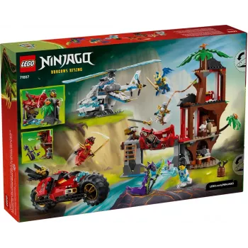 LEGO NINJAGO 71857 Battaglia nella casa sull'albero dei veicoli ninja