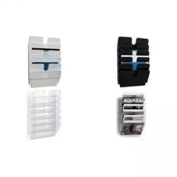 Espositore per prospetti Durable FLEXIPLUS 6 scomparti bianco