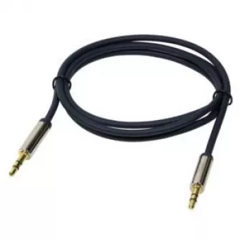 Logilink - Cavo audio - Mini jack stereo 3,5 mm (M) - Mini jack stereo 3,5 mm (M) - 3 m - blu scuro (CA10300)