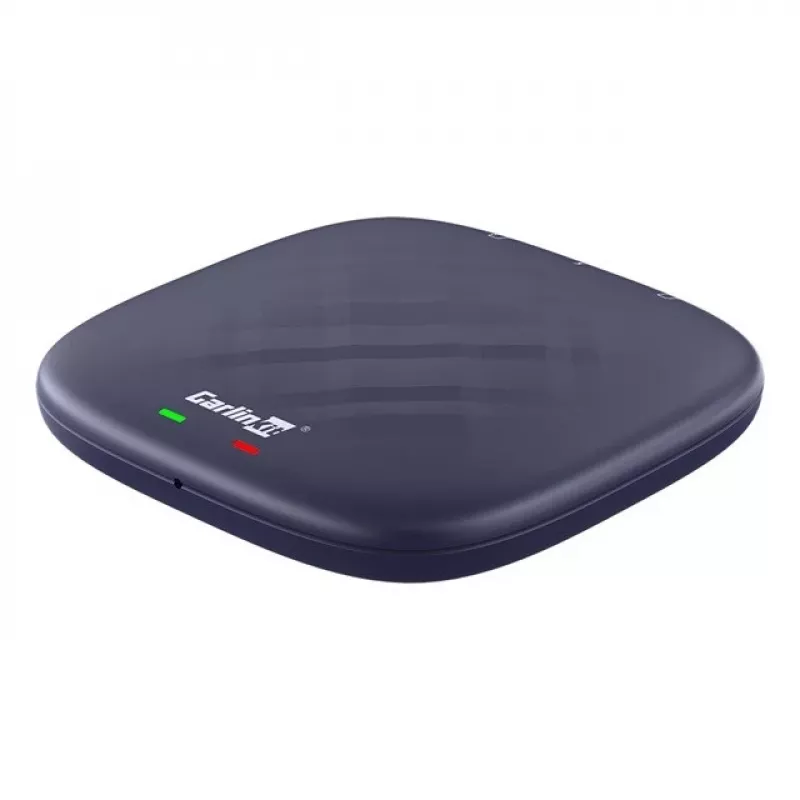 CARLINKIT Adattatore Wireless AI Box con Android 13 – 8 GB + 128 GB per autoradio originali con CarPlay, blu