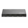 Switch HDMI Digitus 4K 3x1 metallo nero 18 Gbit/s