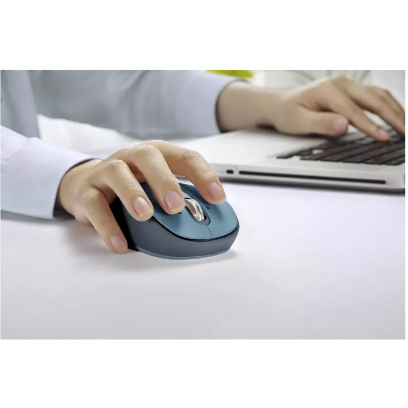 Mouse wireless YENKEE YMS2010BE dual-mode ergonomico, ricevitore USB 2,4 GHz + Bluetooth 5.1, DPI a 4 livelli 1000–3200, 6 tasti