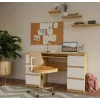 Set scrivania KUBA rovere Artisan/bianco