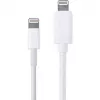 Cavo adattatore USB 2.0, connettore maschio USB-A > connettore maschio Lightning (bianco, 2,0 metri)