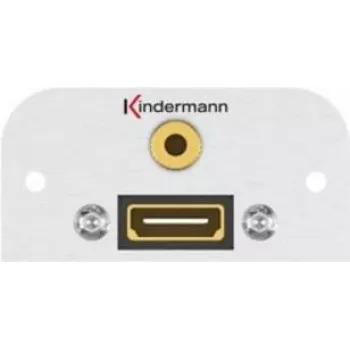 Modulo presa HDMI + 3,5 mm Kindermann 7441000589