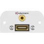 Modulo presa HDMI + 3,5 mm Kindermann 7441000589