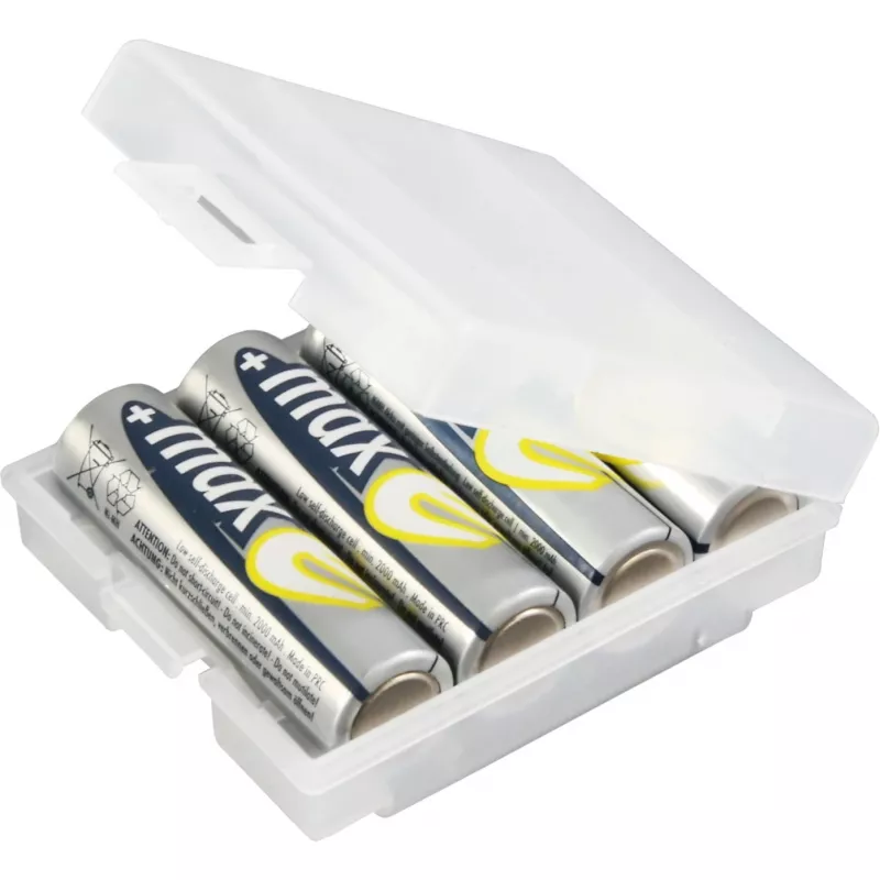 Portabatterie ANSMANN 4000740 BATTERY BOX 4, per max. 4 celle AA o AAA