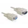 Cavo seriale DeLOCK RS-232 1m beige DB-9 82984