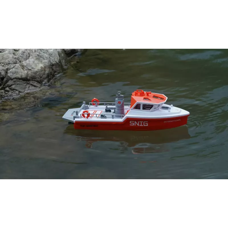 Amewi Rettungsboot brushless propulsione a getto 320mm RTR bianco/arancione (26116)