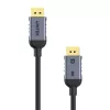 UNITEK C1628GY01-1M cavo DisplayPort nero, grigio