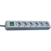 Ciabatta Brennenstuhl Eco-Line 6 prese (argento) (1159540015)