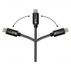 Good Connections cavo di ricarica e dati USB 2.0 per iPhone/iPad/iPod connettore USB-C a Lightning - Il cavo di alta qualità e ufficialmente certificato da Apple