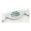 Bilancia pesapersone elettronica Mesko MS 8137 — capacità 150 kg, precisione 100 g, bianco/trasparente