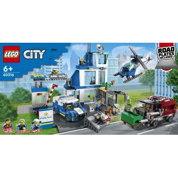 LEGO City 60316 stazione di polizia