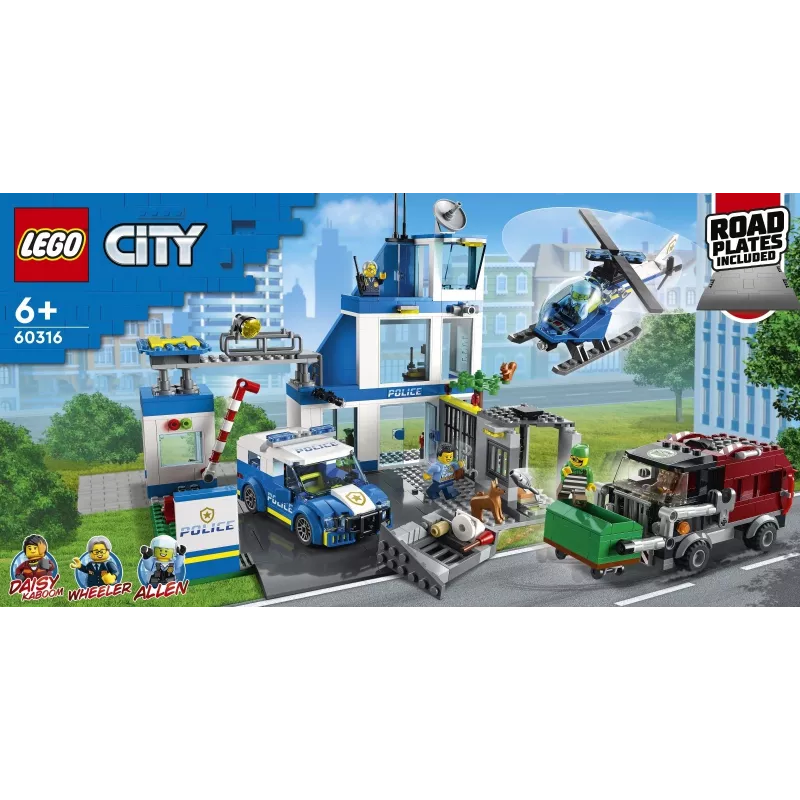 LEGO City 60316 stazione di polizia