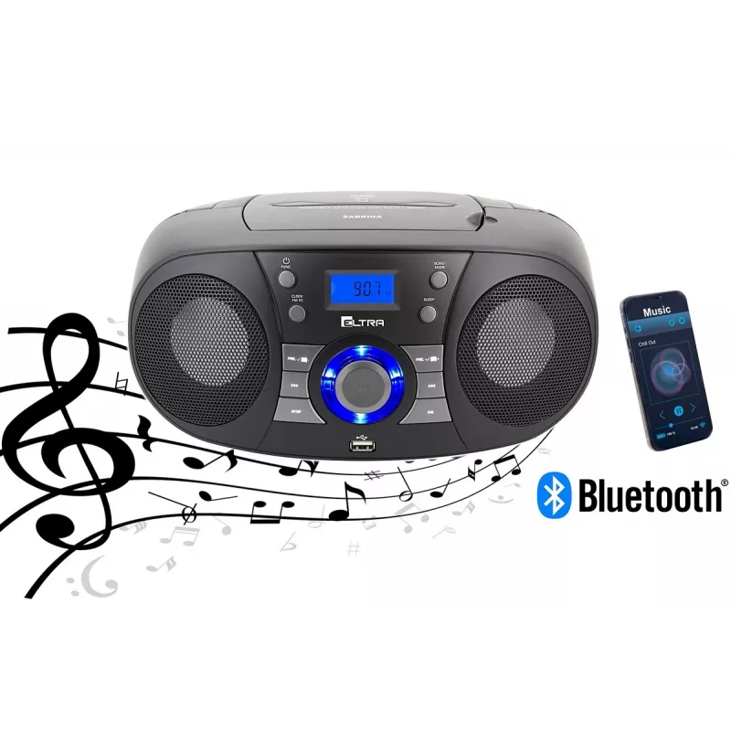 Eltra Radio Sabrina CD 60BT nero