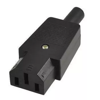 Microconnect C13PLUG Adattatore spina di rete C13 nero