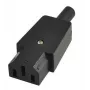 Microconnect C13PLUG Adattatore spina di rete C13 nero