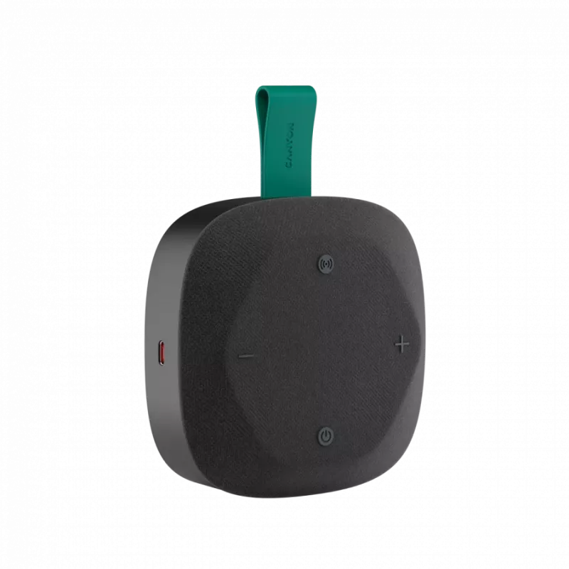 Altoparlante portatile CANYON HEXAGON 10 TWS 8W nero verde