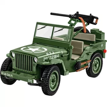 Cobi COBI-2805 Willys MB set di costruzioni, 1207 pezzi, serie Historical Collection, plastica, 10+