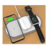 Caricatore wireless 3-in-1 Devia V4 10W — per smartphone, Apple Watch, cuffie