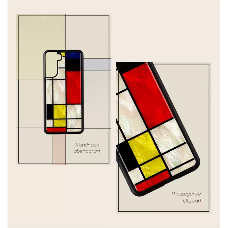 Custodia protettiva iKins per Samsung Galaxy S21+ — Modrian nero