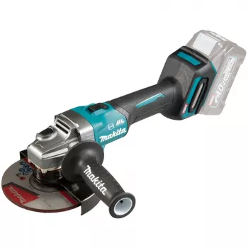 Smerigliatrice angolare a batteria GA035GZ XGT, 40 Volt (blu/nero, senza batteria e caricabatterie)