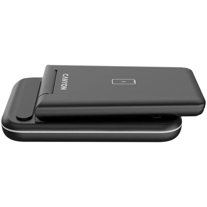 Caricabatterie wireless CANYON WS-304 15W 3in1 Nero