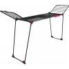Stendibiancheria VILEDA Infinity Flex Ultimate Teleskop — nero, alluminio rivestito, 30 m di superficie di asciugatura, pieghevole, ruote