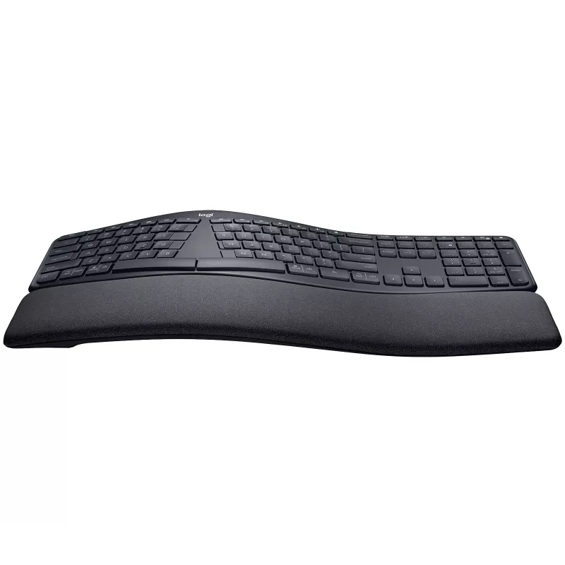 Logitech ERGO K860 - Tastiera - Wireless - 2,4 GHz, Bluetooth 5.0 - QWERTY - spagnolo - grafite